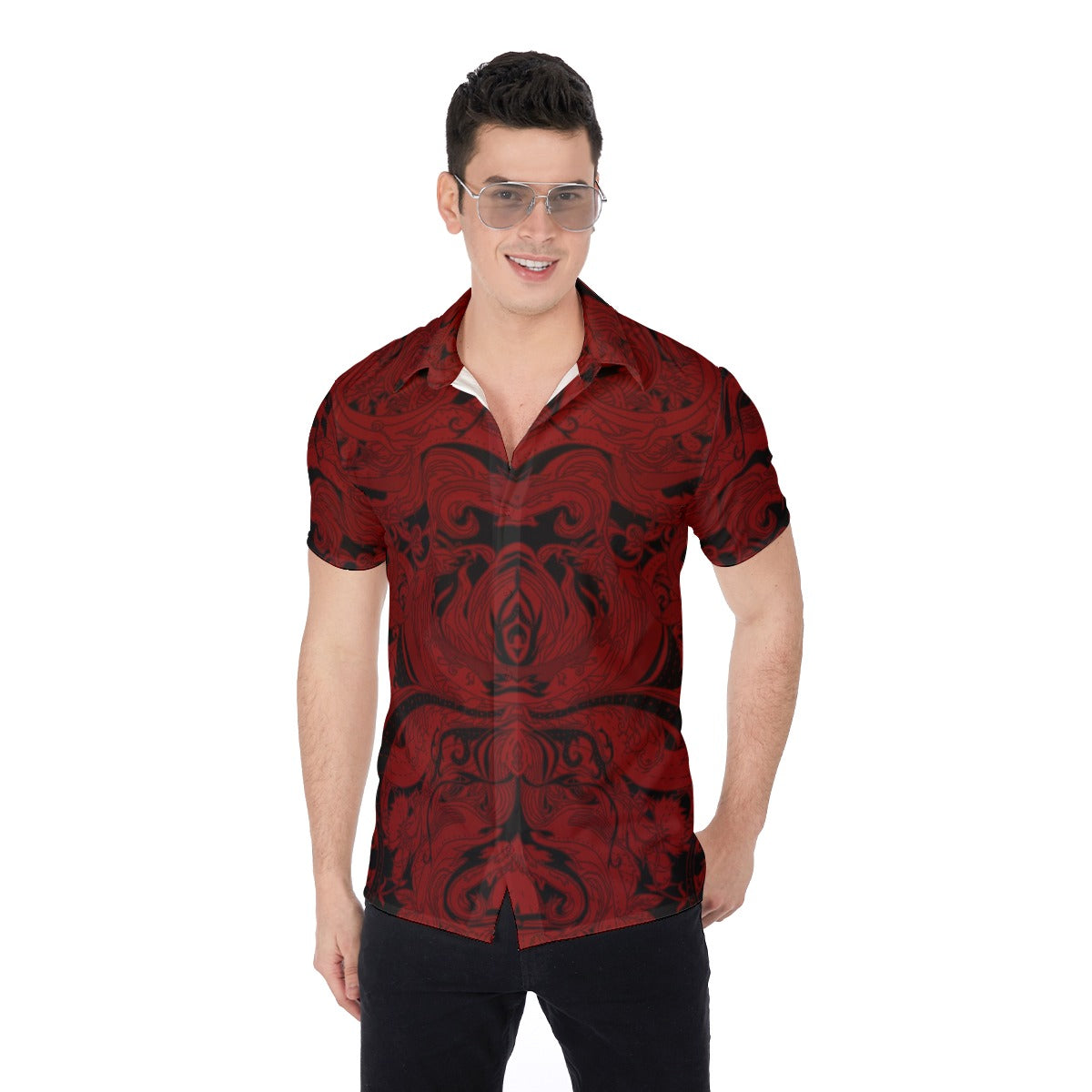 I am Royalty Men's Button Up