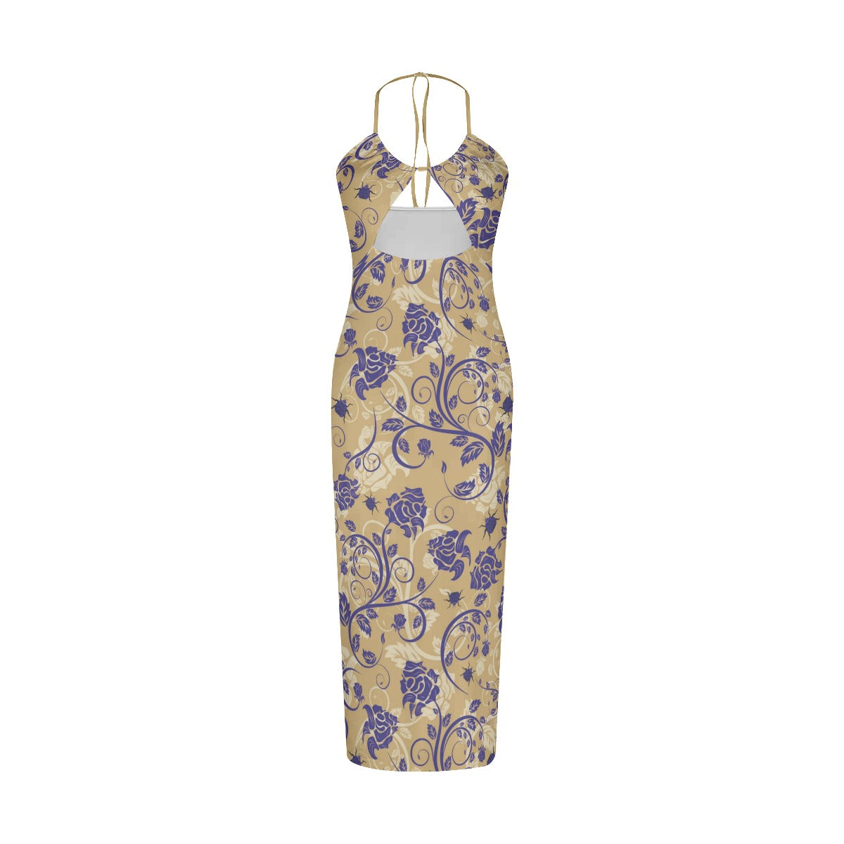 Cute Floral Women's Sexy Hollow Cami Dress