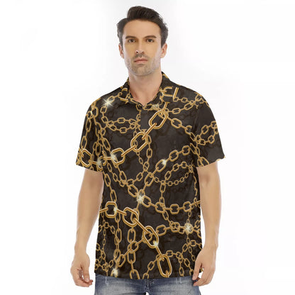 Brake The Chains Men's Polo Shirt