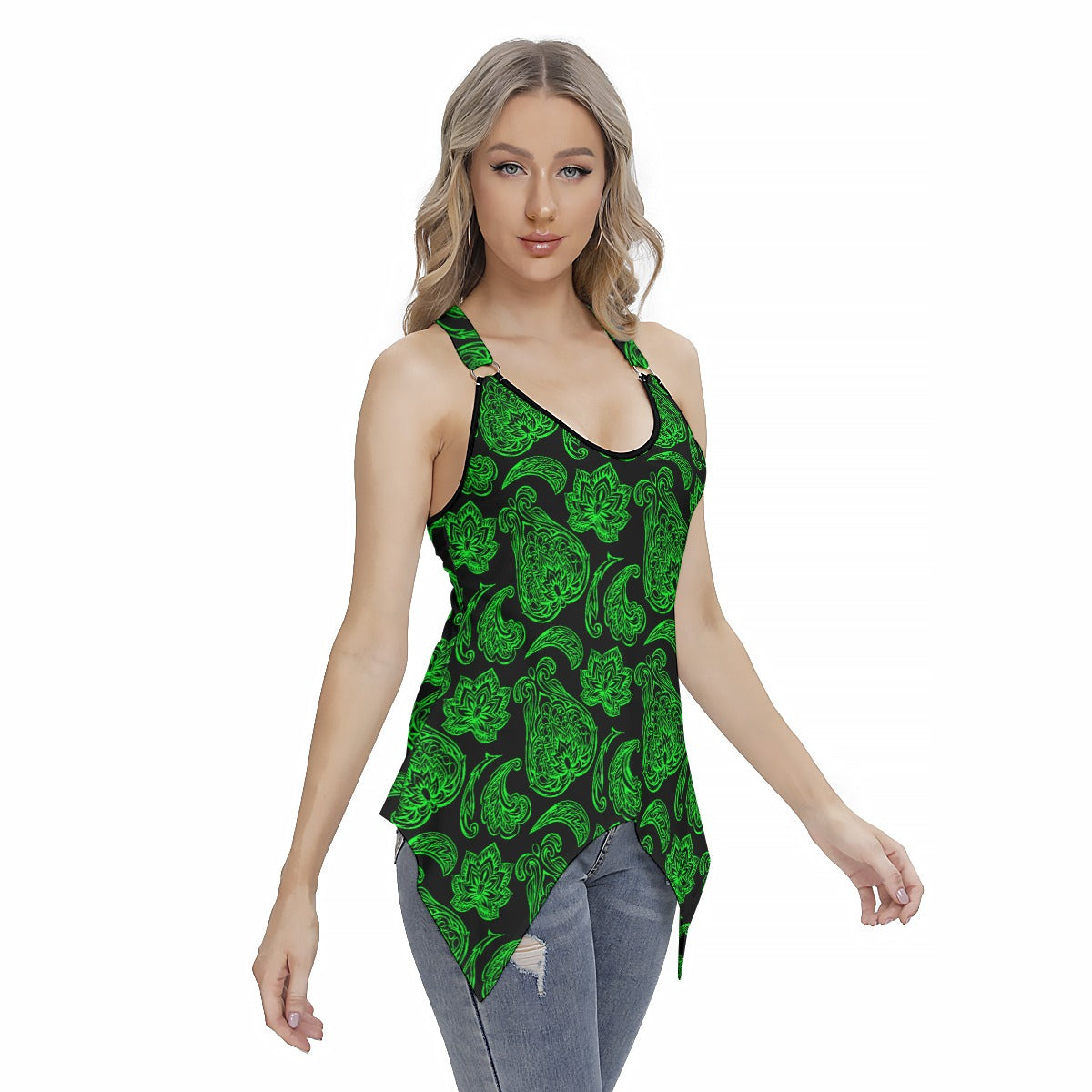 Ethnic Indian Women's Skinny Sport Tank Top