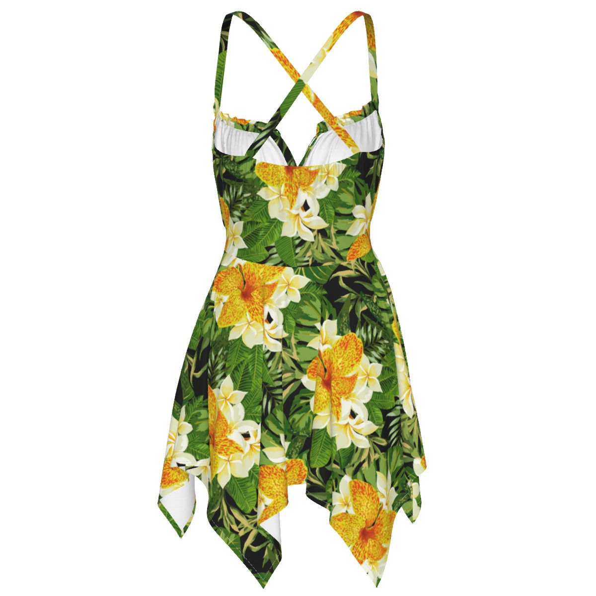 Tropical Flowers Women's Slip Dress