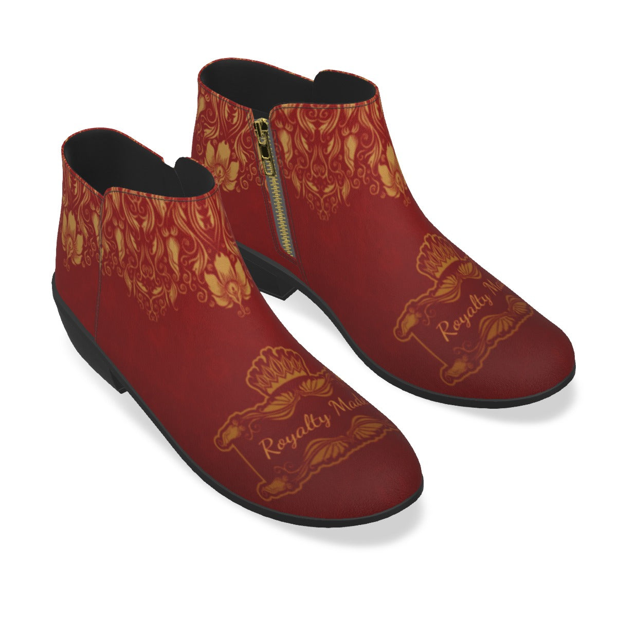 Royalty Made Red Men's Fashion Boots