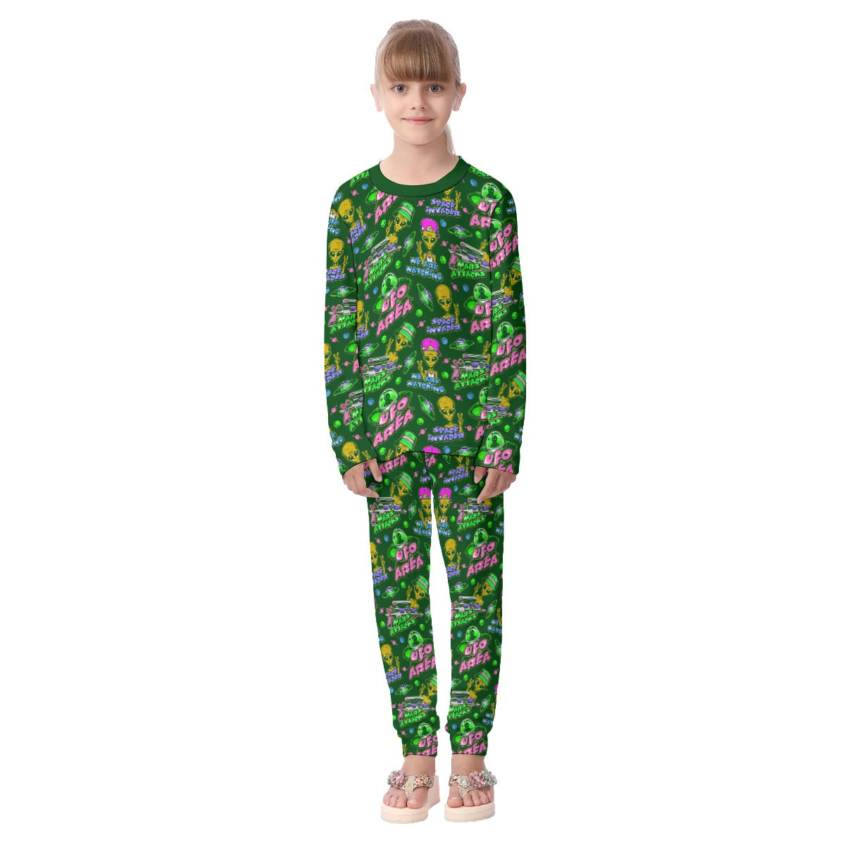 Kid's Space Invaders Pajamas Sets