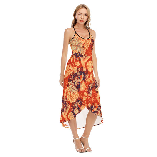 Women's Hummingbirds & Flowers Cami Vest Top Dress