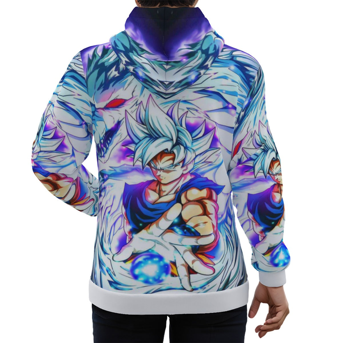 Goku With Dragon Unisex Pullover Hoodie