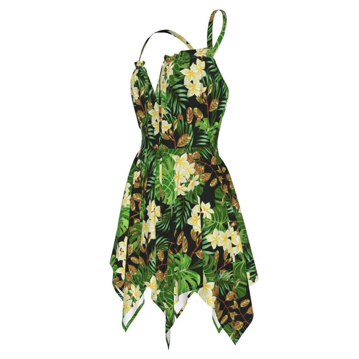 Tropical Flowers Women's Slip Dress