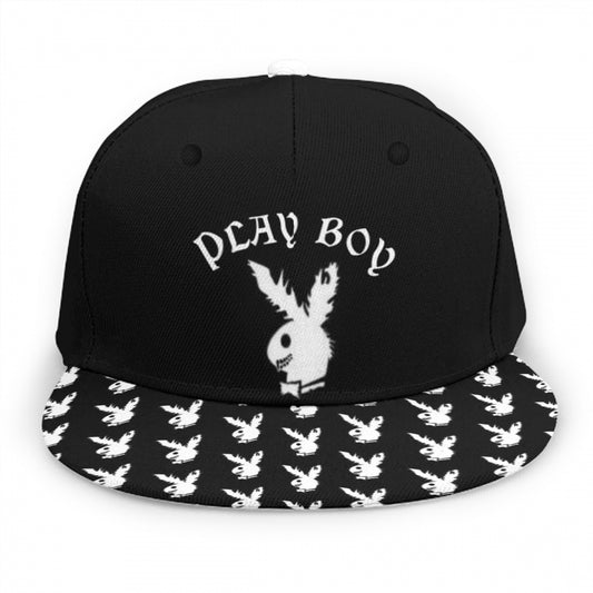 Play Boy Black & White Snap Back