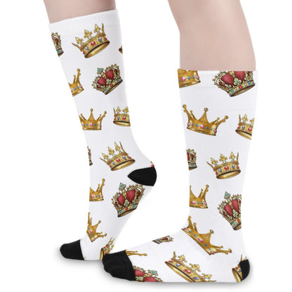 The Royal Crowns Long Socks