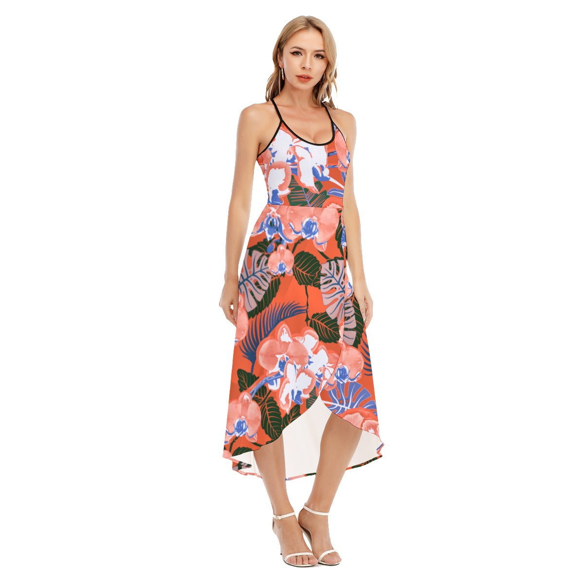 Colorful Orchids Women's Cami Vest Top Dress