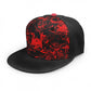 Black & Red Skull Gang Snap Back