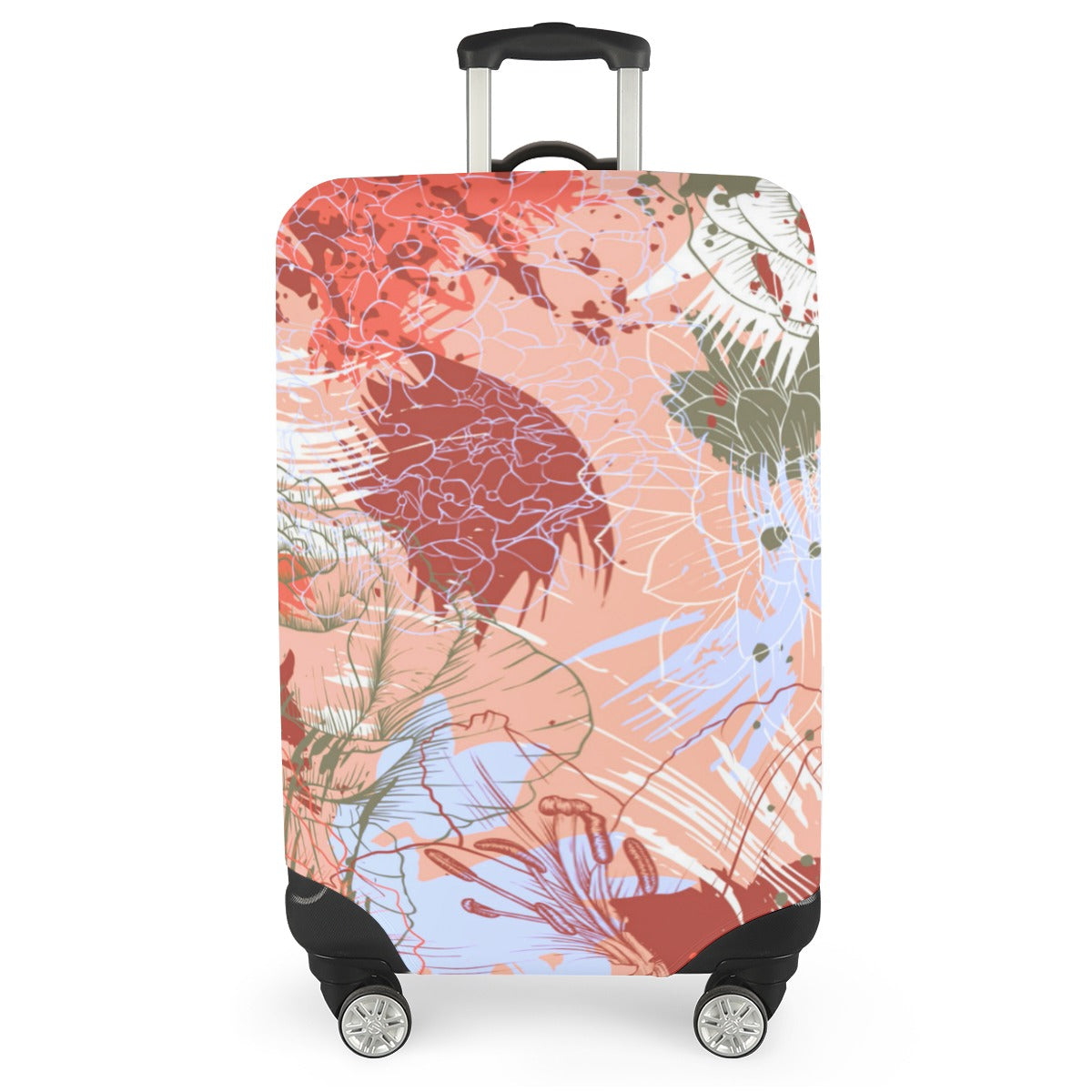 Work Of Art Luggage Cover (With Belt)