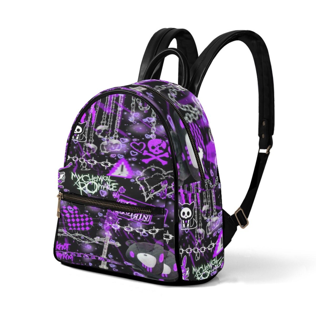 Punk Style Small Size Backpack