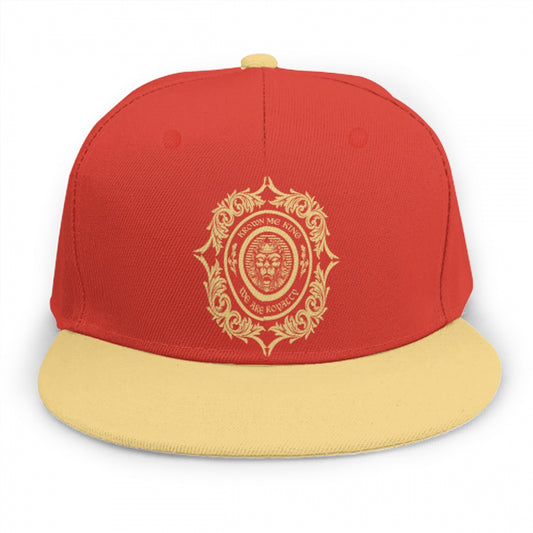 Red & Tan We Are Royalty Snap Back