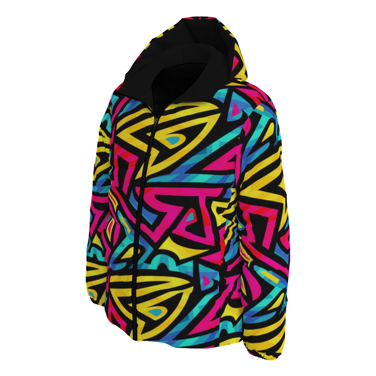 Graffiti Style Winter Time Jacket Unisex