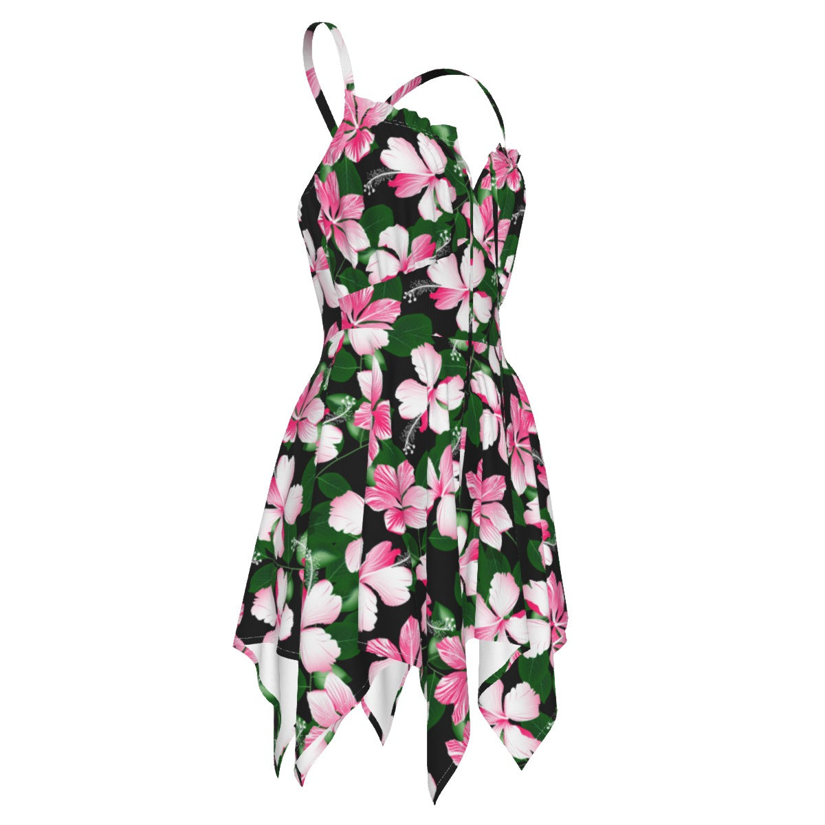 Tropical Flowers Women's Slip Dress