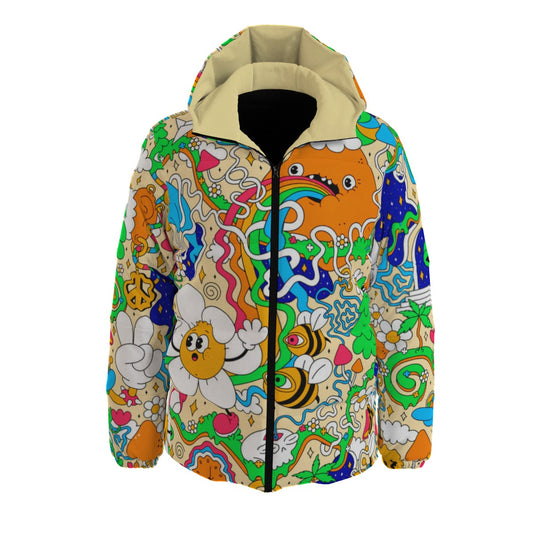 Trippy Psychedelic Winter Time Jacket Unisex