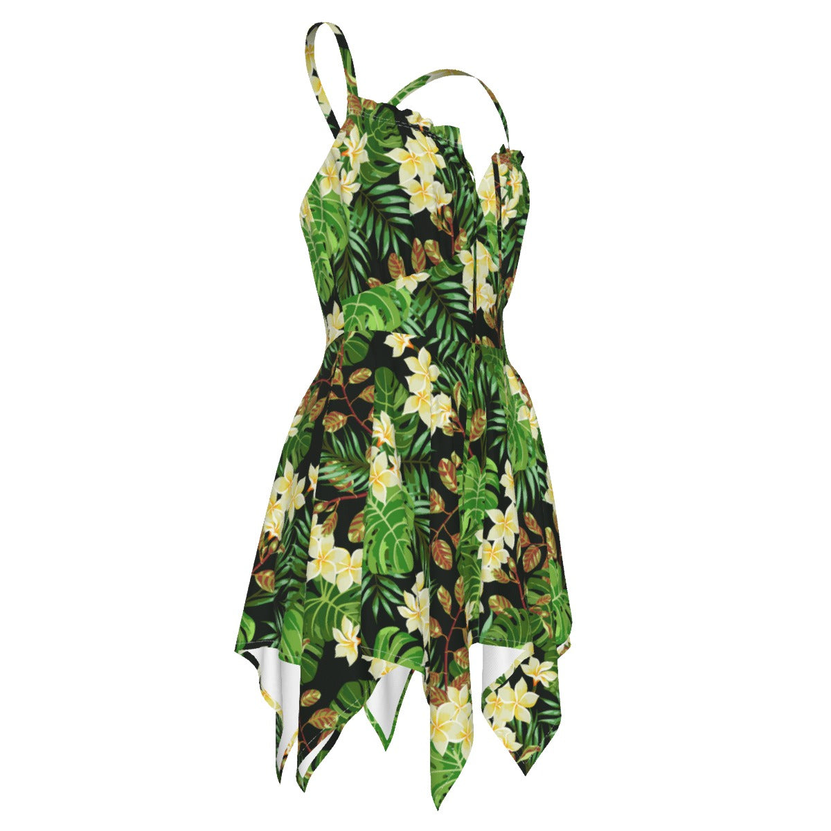 Tropical Flowers Women's Slip Dress