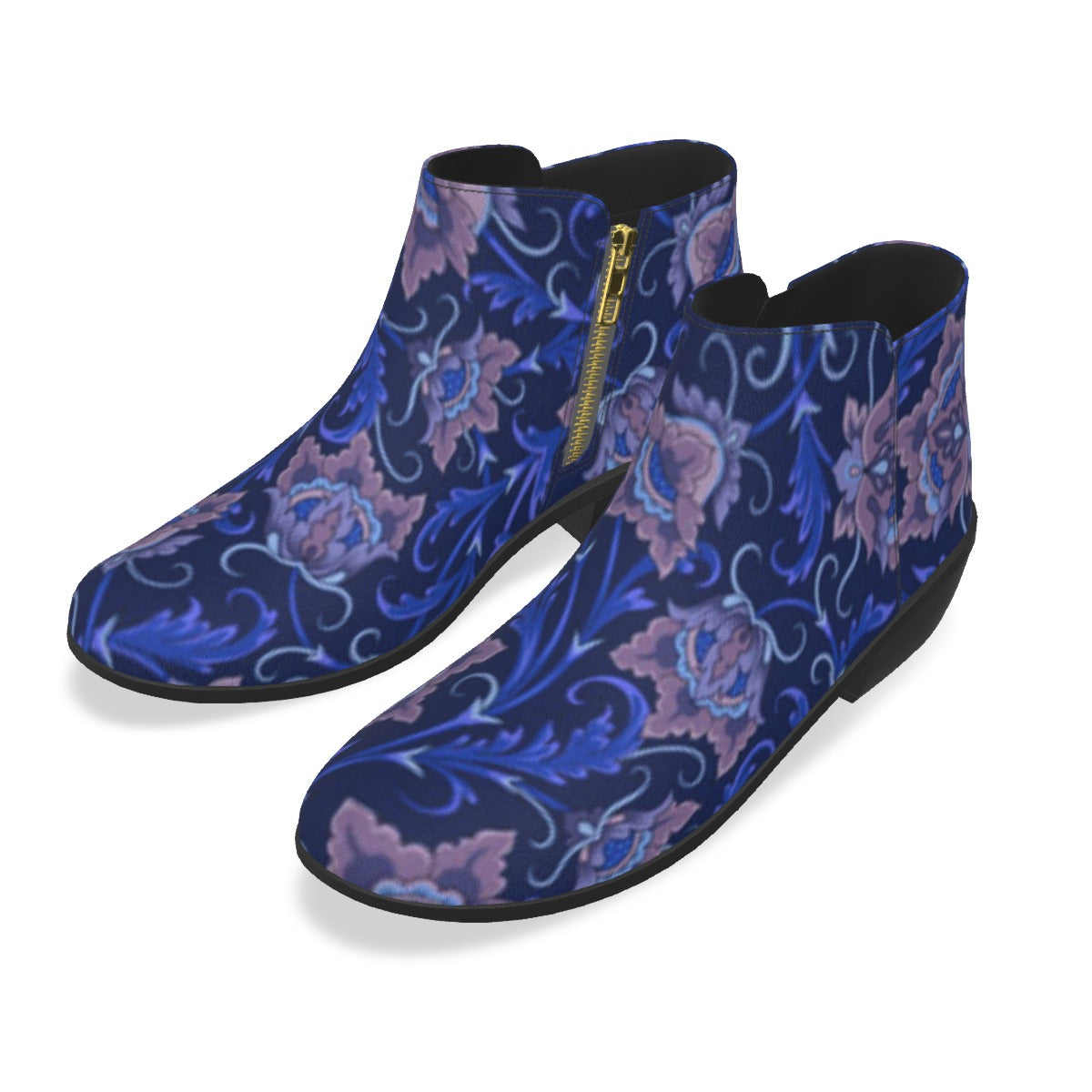 Fantastic Flowers Men's Fashion Boots