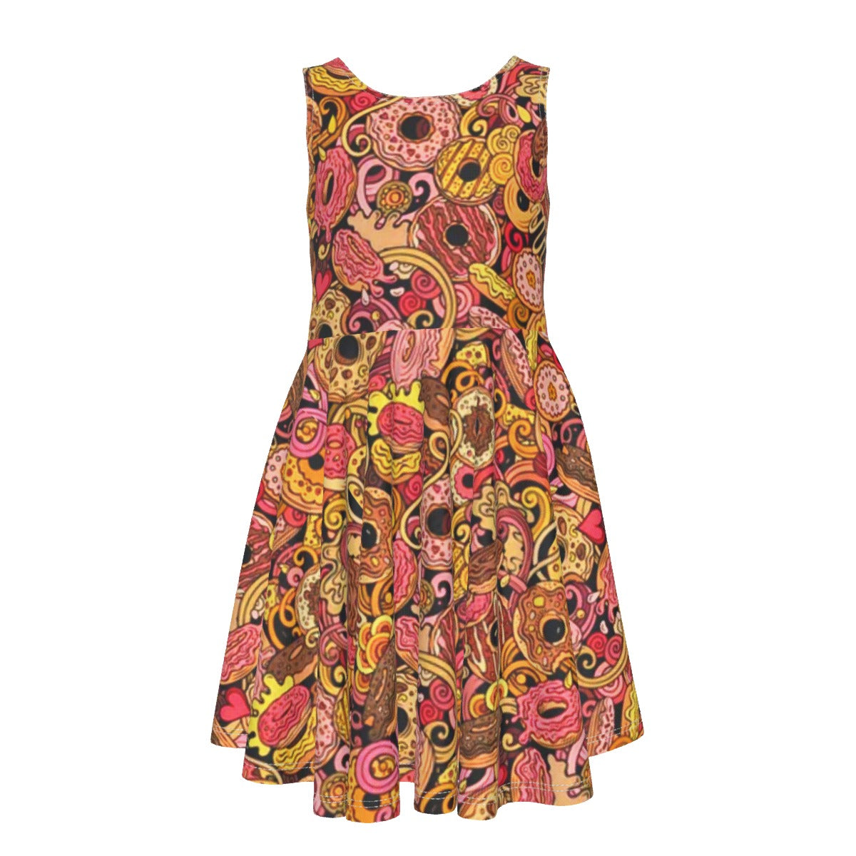 Sweet Treats Kid's Sleeveless Vest Dress