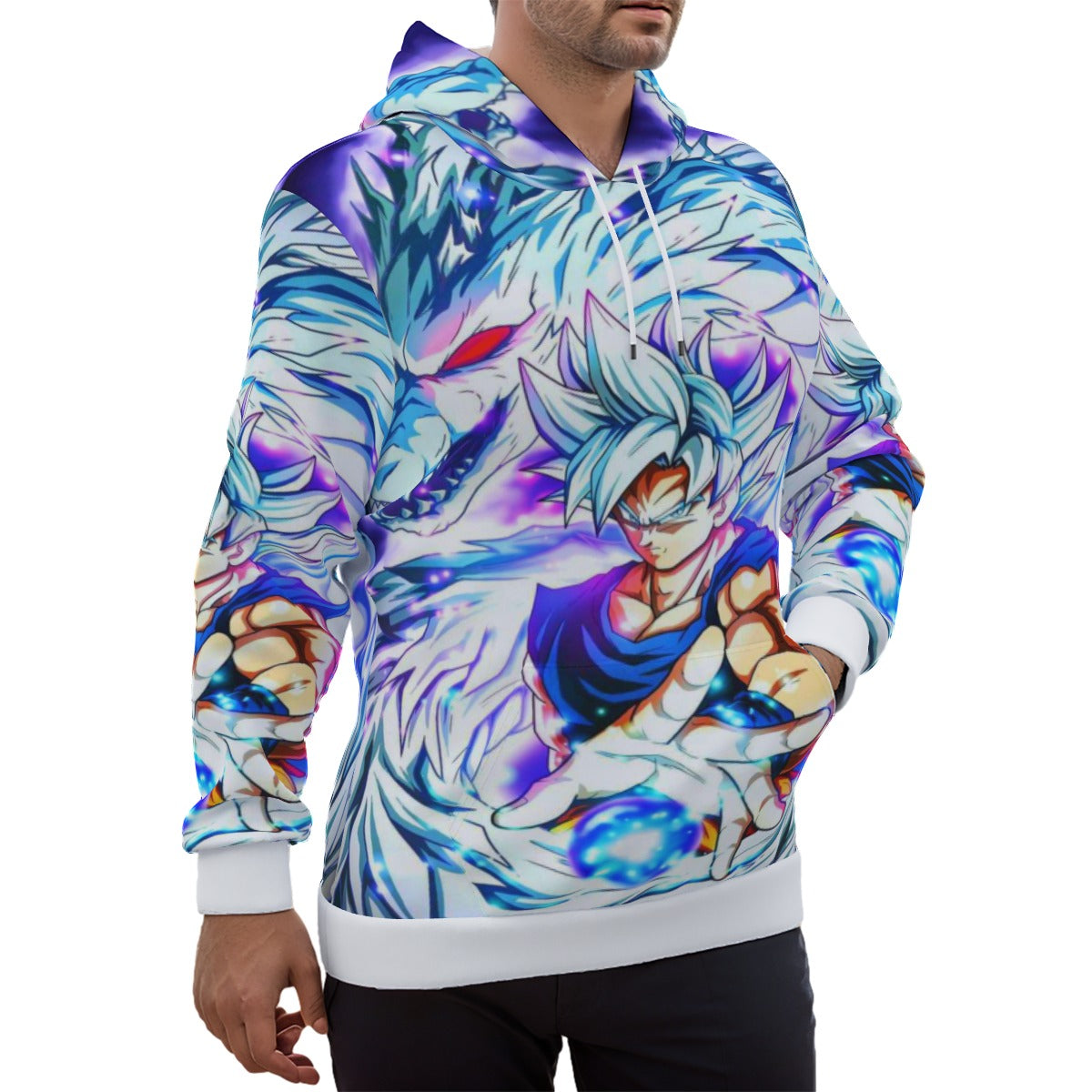 Goku With Dragon Unisex Pullover Hoodie