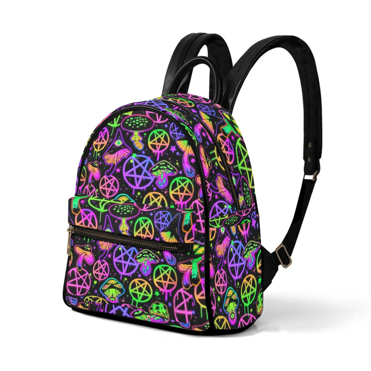 Magic Mushrooms Small Size Backpack