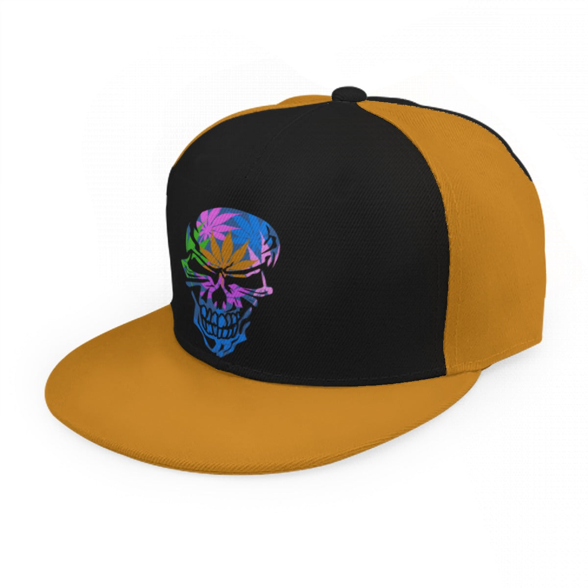 Psychedelic Skull Snap Back