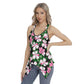 Tropical Women's Skinny Sport Tank Top