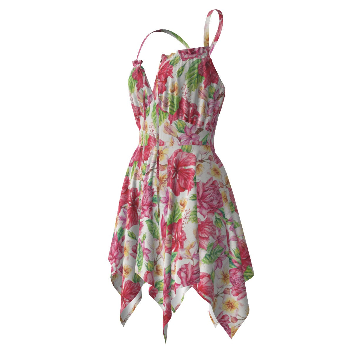 Tropical Flowers Women's Slip Dress