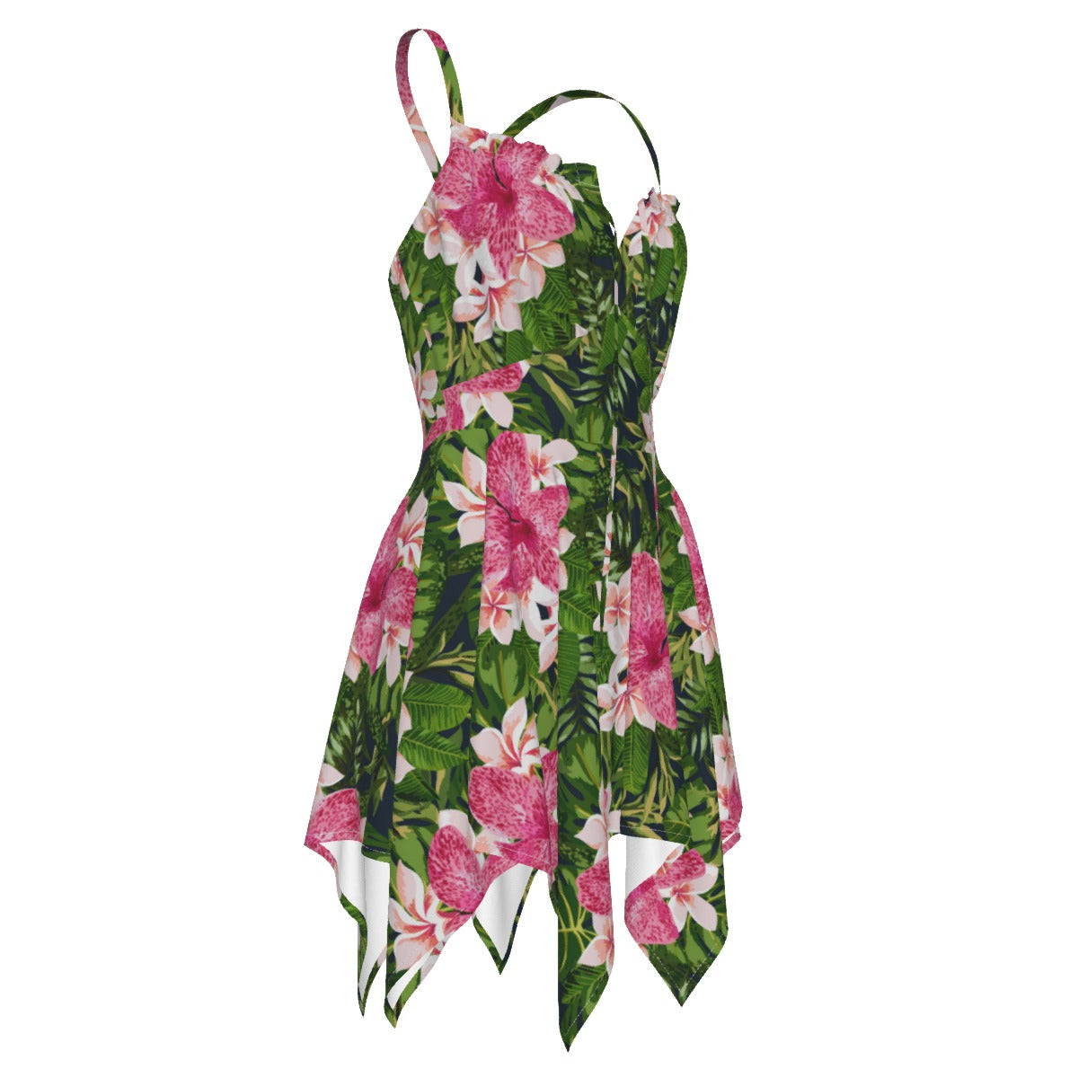 Tropical Flowers Women's Slip Dress