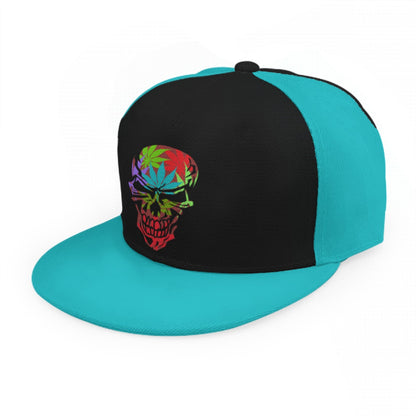 Psychedelic Skull Snap Back