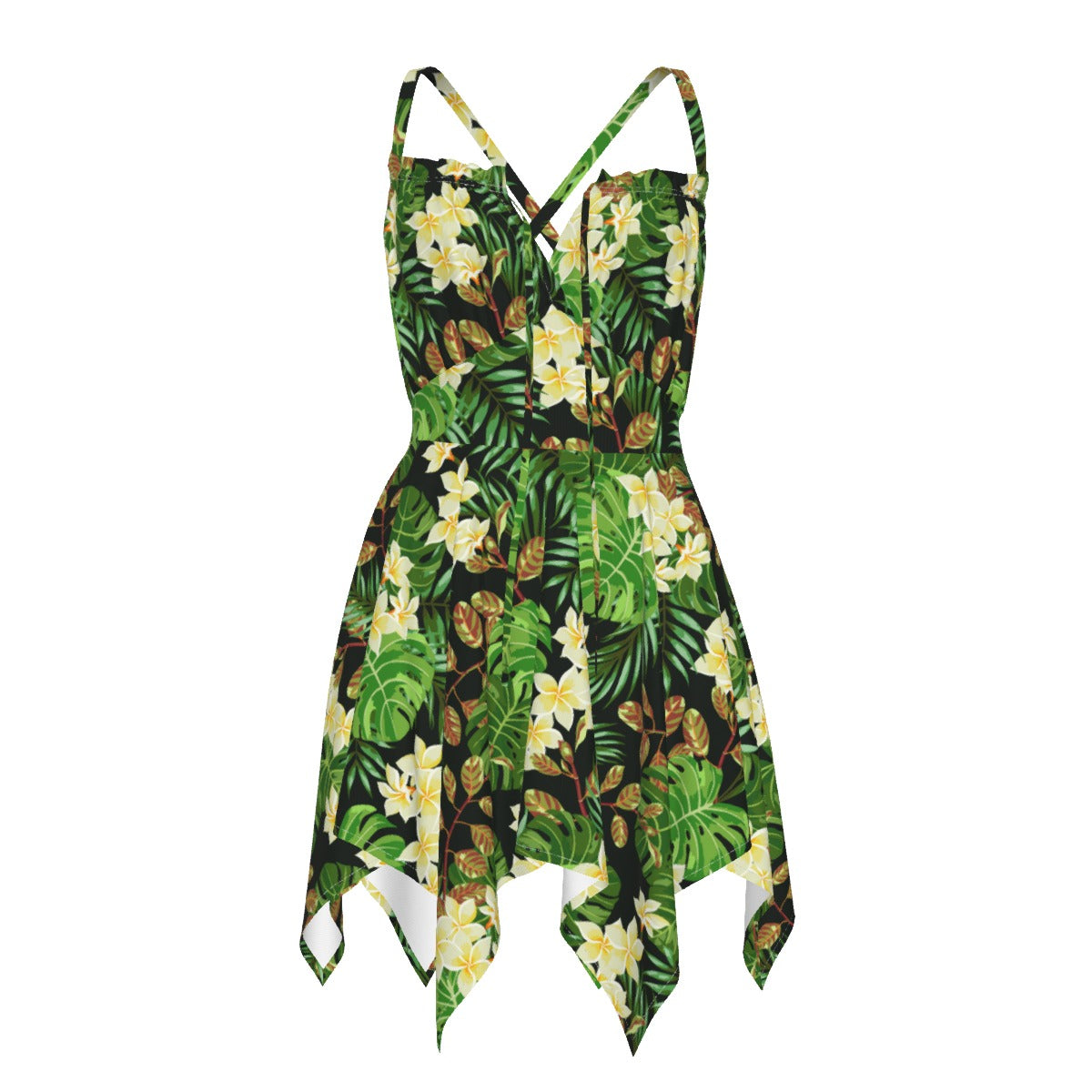 Tropical Flowers Women's Slip Dress