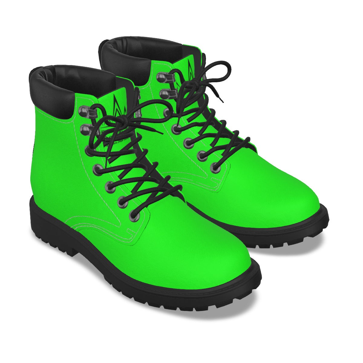 Krown Me King Green and Black Women's Short Boots