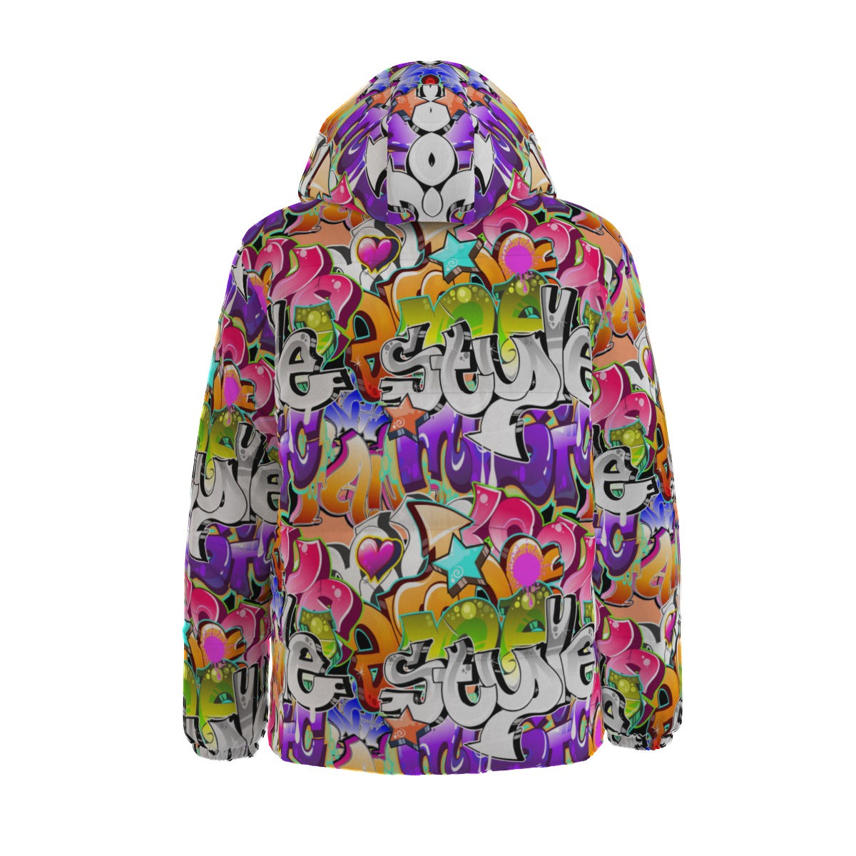 Graffiti Style Winter Time Jacket Unisex