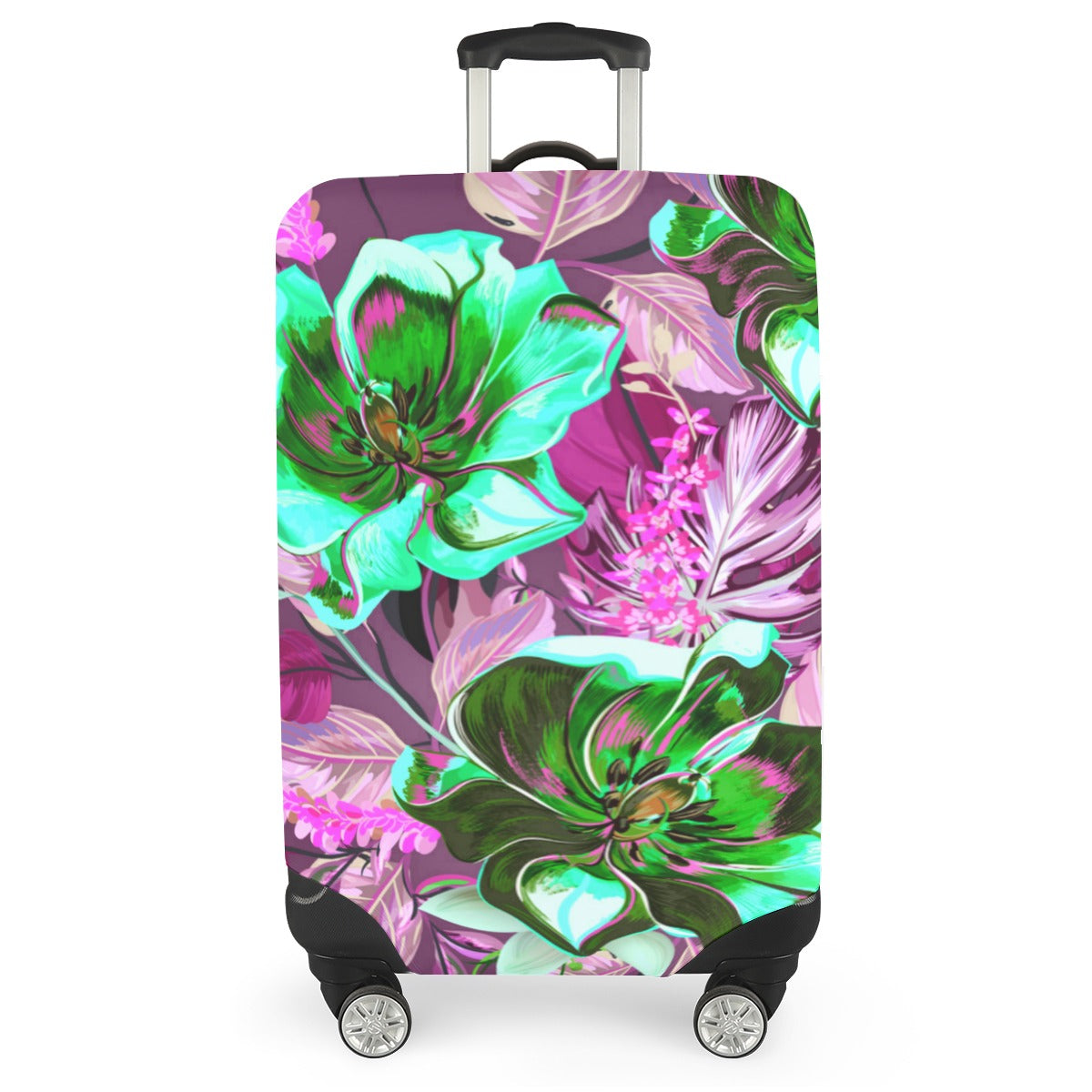 Beautiful Tulips Luggage Cover (With Belt)