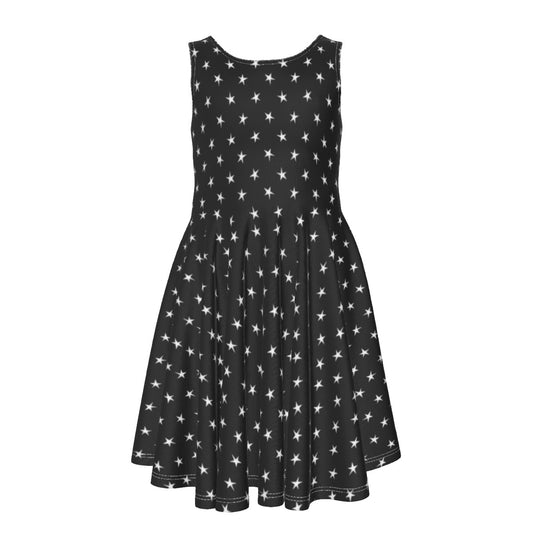 Stars Kid's Sleeveless Vest Dress