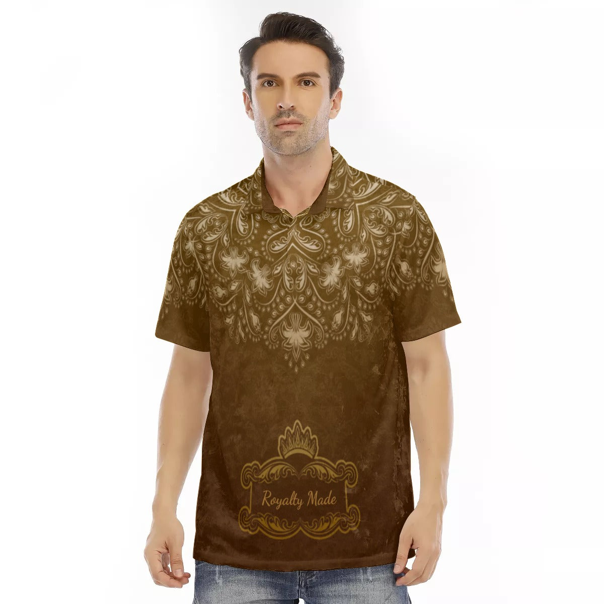 Royalty Made Gold Men's Polo Shirt