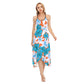 Tropical Hibiscus Flowers Cami Vest Top Dress