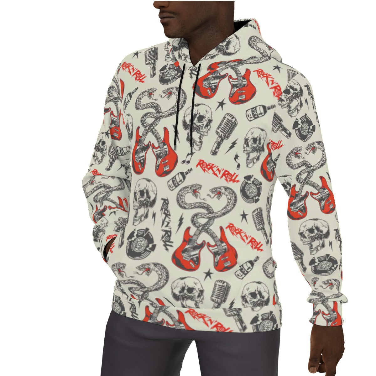 Rockstar Lifestyle Men's Thicken Pullover Hoodie