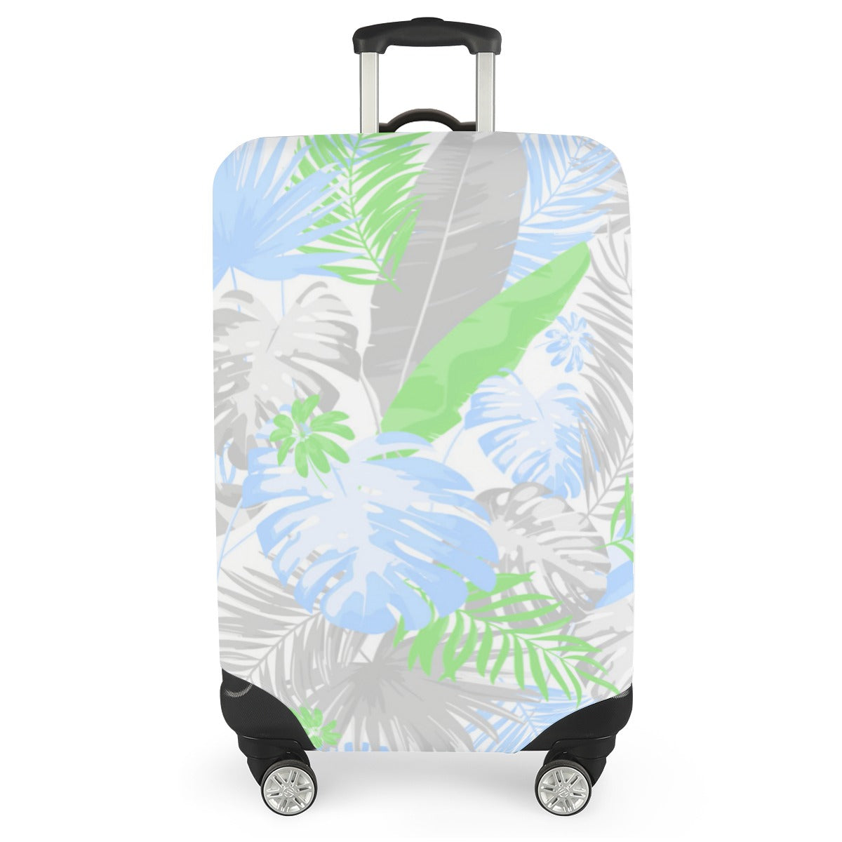 Tropical Exotic Leaves Luggage Cover (With Belt)