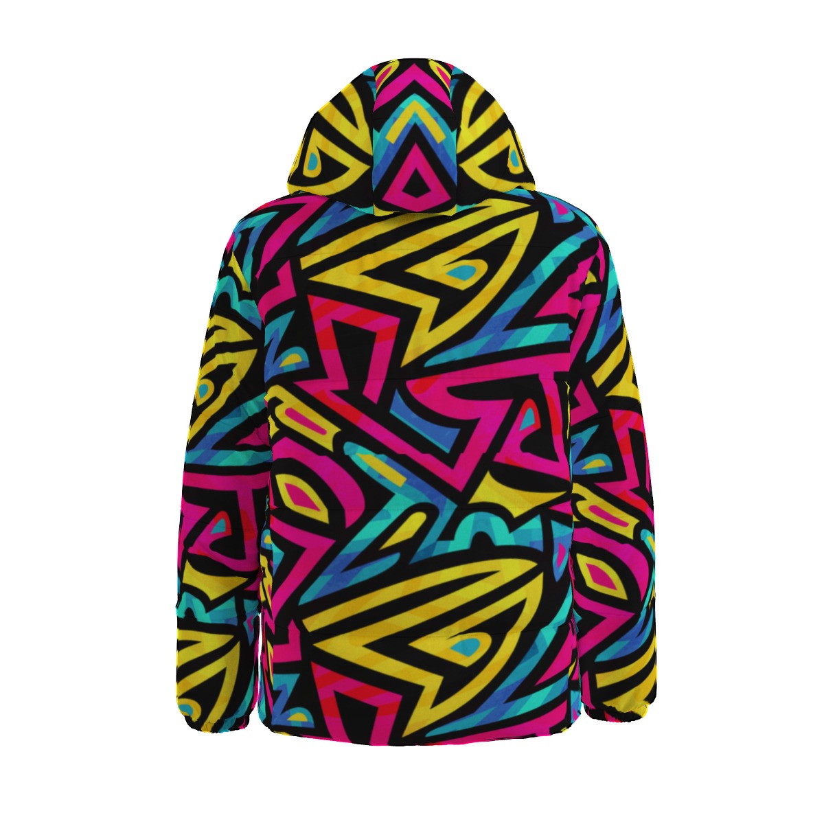 Graffiti Style Winter Time Jacket Unisex