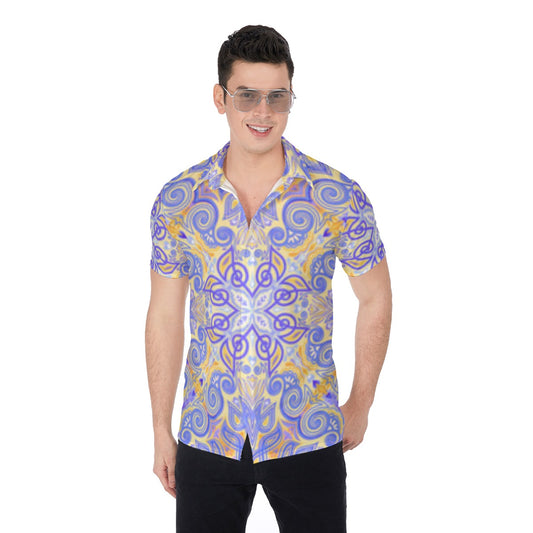 King Me Men's Button Up Shirt