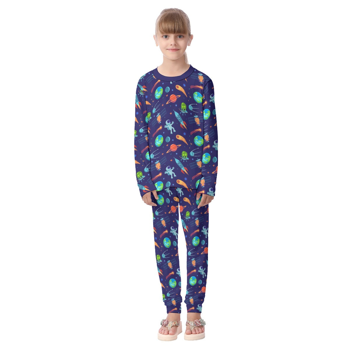 Kid's Astronauts & Rockets Pajamas Sets