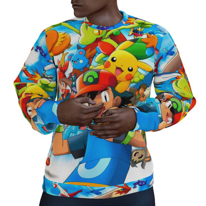 Men's Pokemon Thicken Sweater