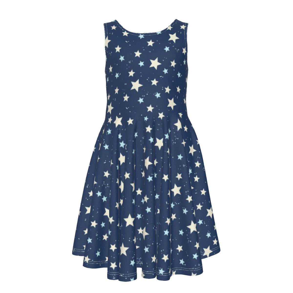 Star Kid's Sleeveless Vest Dress