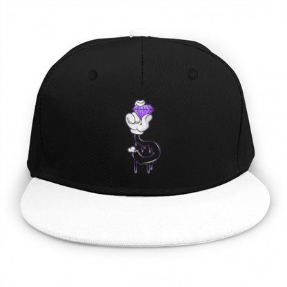 Purple Blood Diamond Snap Back