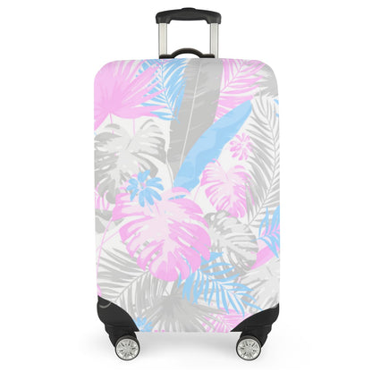 Tropical Exotic Leaves Luggage Cover (With Belt)