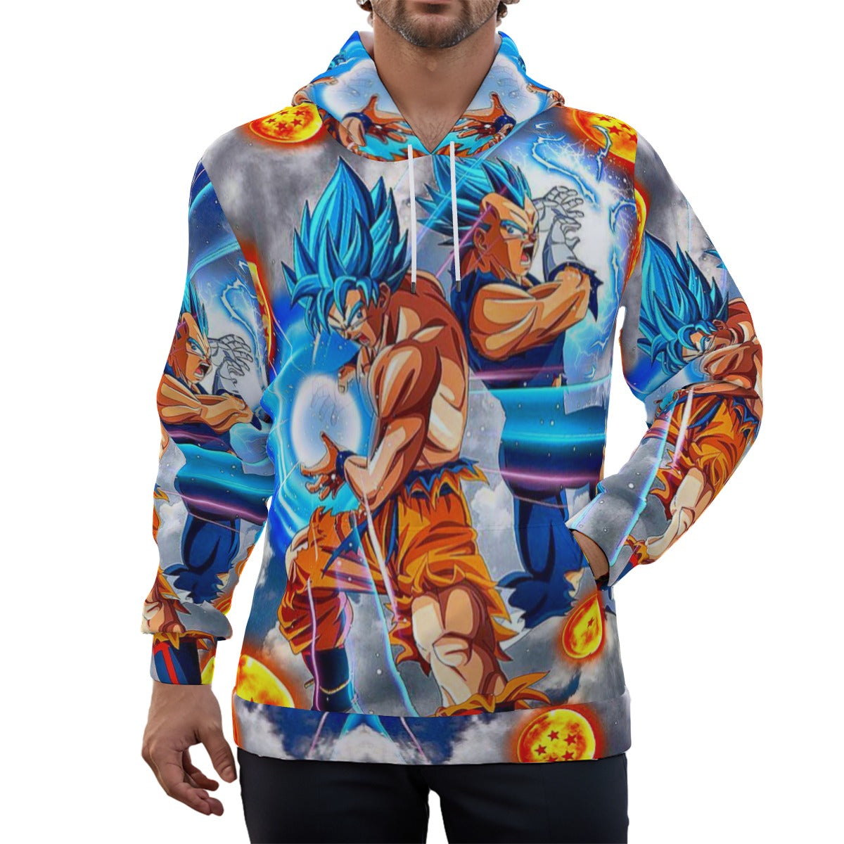 Goku & Vegeta Unisex Pullover Hoodie