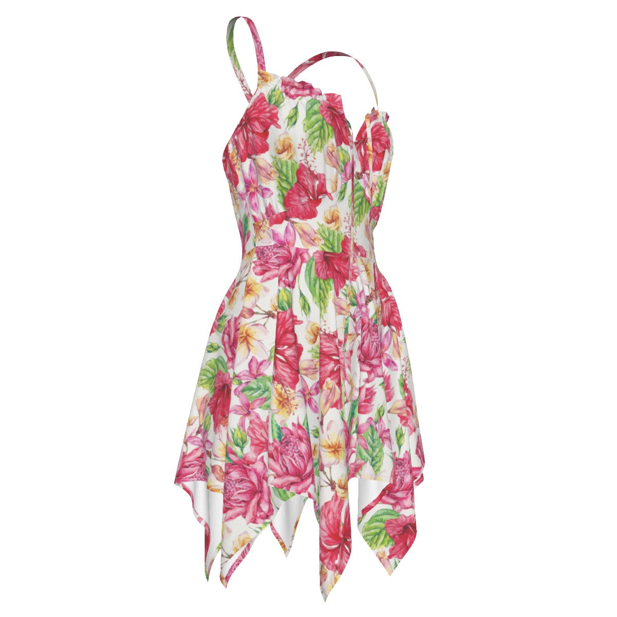 Tropical Flowers Women's Slip Dress