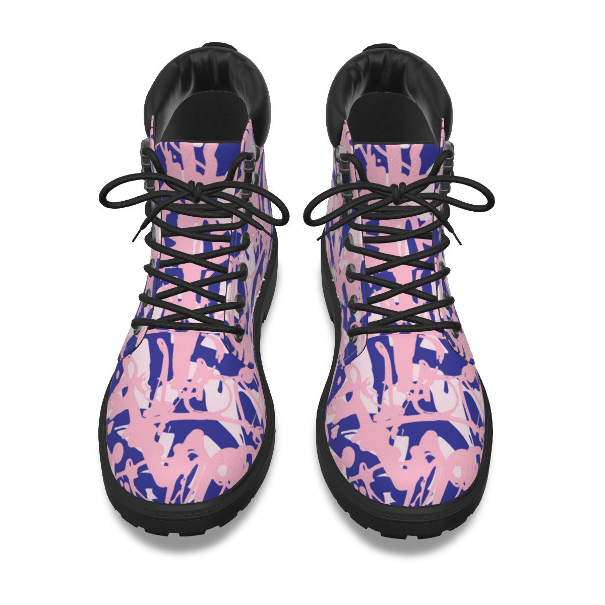 Graffiti Style Women's Short Boots