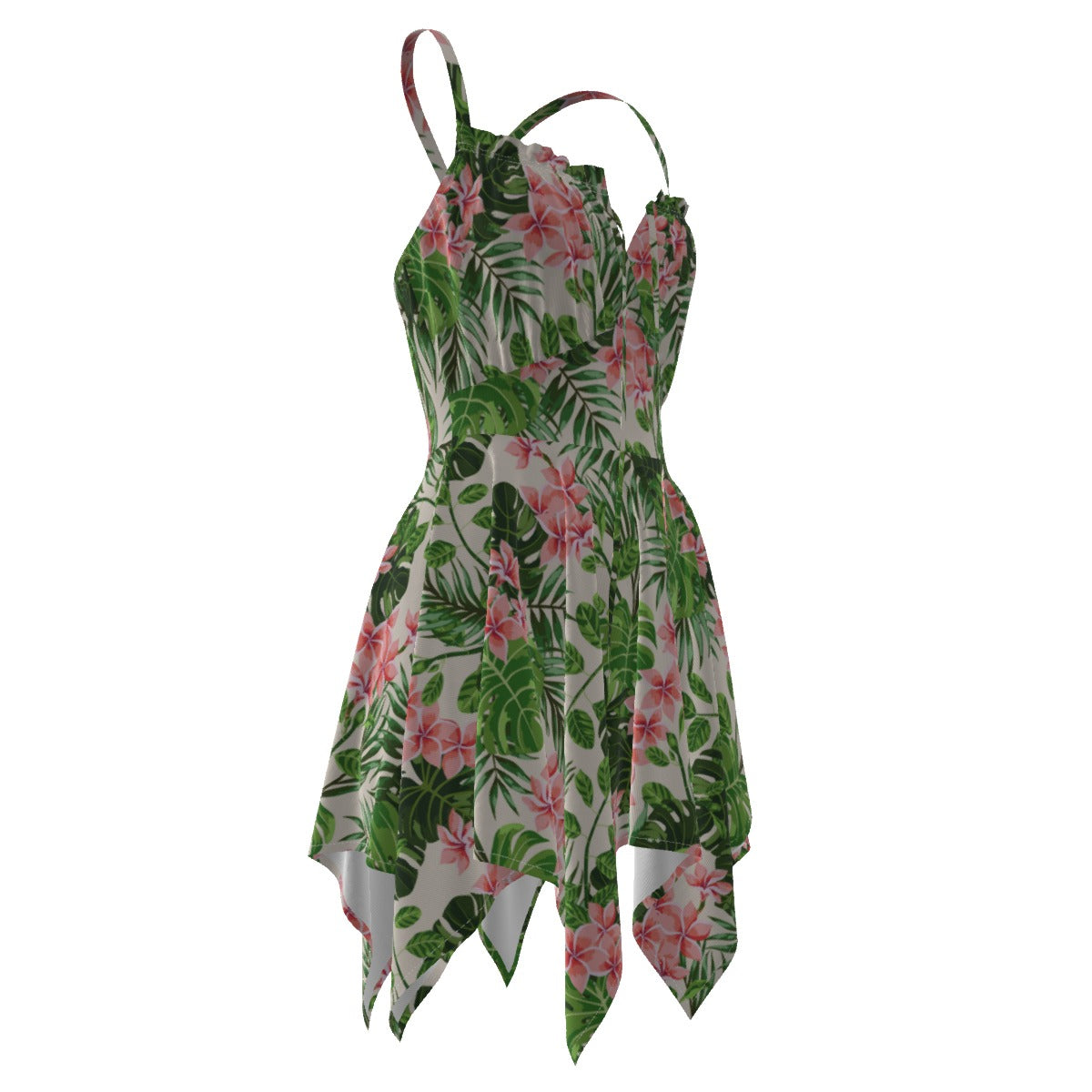 Tropical Flowers Women's Slip Dress